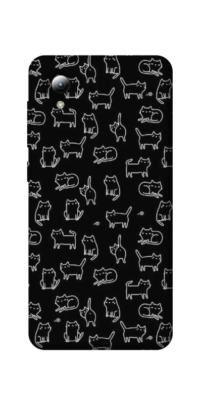 Чохол на ZTE Blade A3 (2019) Black Cats фото 1 з 1