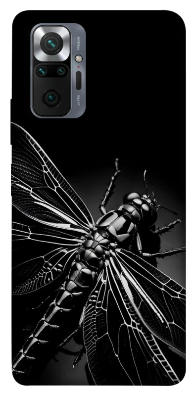 Чехол на Xiaomi Redmi Note 10 Pro Black dragonfly фото 1 из 1