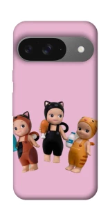 Чохол на Google Pixel 10 Cat Cafe Trio фото 1 з 1