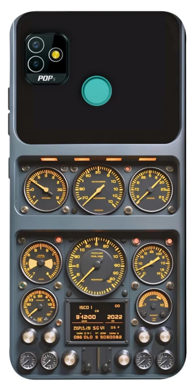 Чохол на TECNO POP 5 Airplane instrument panel фото 1 з 1