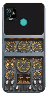 Чохол на TECNO POP 5 Airplane instrument panel фото 1 з 1