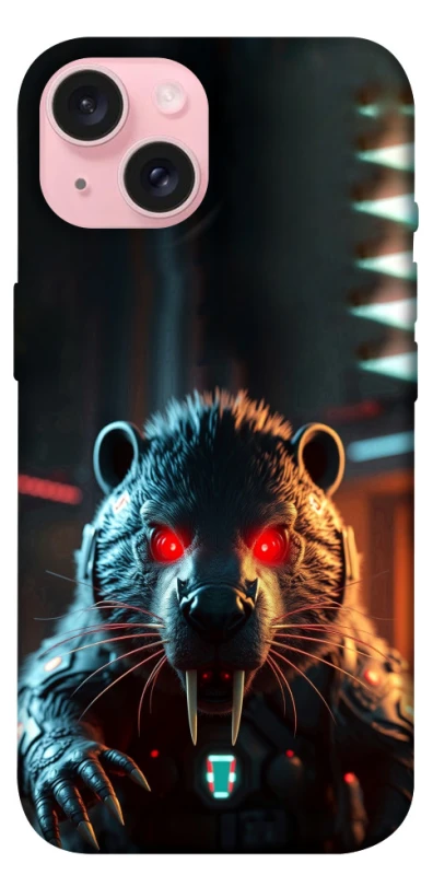 Чехол на Apple iPhone 15 (6.1") Cyber ​​beaver фото 1 из 1