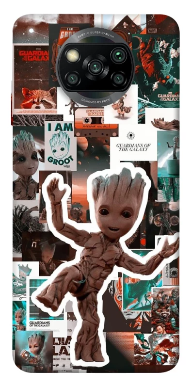 Чохол на Xiaomi Poco X3 NFC / Poco X3 Pro Mini Groot v2 фото 1 з 1