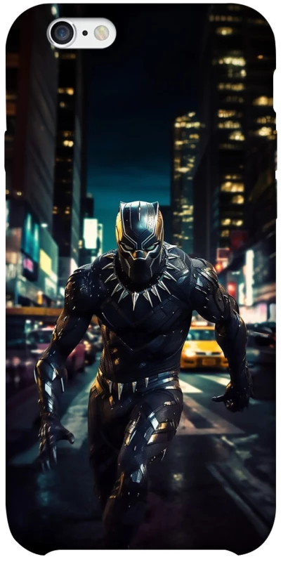 Чехол на Apple iPhone 6/6s plus (5.5") Black Panther фото 1 из 1