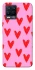 Чехол на Realme 8 Red hearts 2 фото 1 из 1