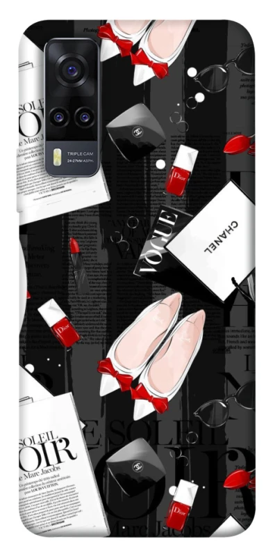 Чехол на Vivo Y31 Fashion collage ver.4 фото 1 из 1