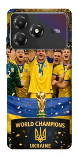 Чехол на ZTE Blade A36 UA-Football ver.5 фото 1 из 1