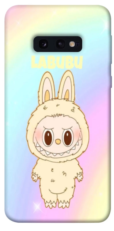 Чехол на Samsung Galaxy S10e Fluffy Rainbow Labubu фото 1 из 1