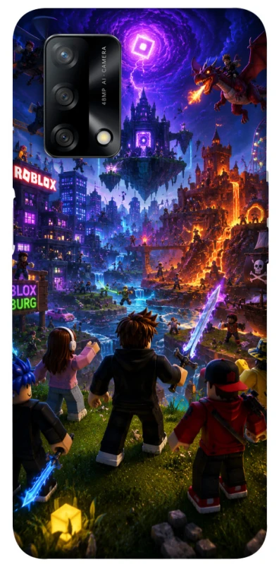 Чохол на Oppo A74 4G Roblox aesthetics ver.12 фото 1 з 1