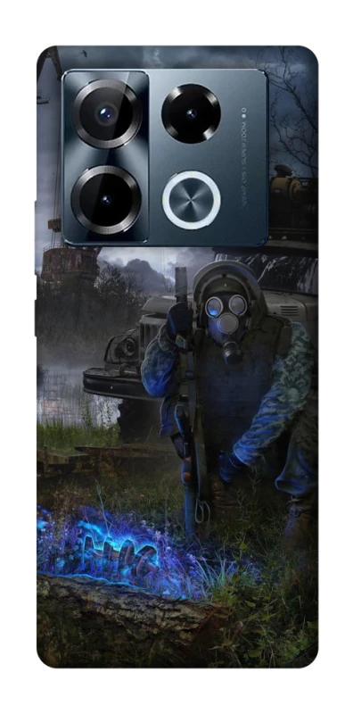 Чехол на Infinix Note 40 Pro 4G Сталкер v9 фото 1 из 1