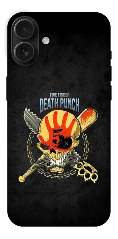 Чохол на Apple iPhone 16 Plus Five finger death punch ver.2 фото 1 з 1