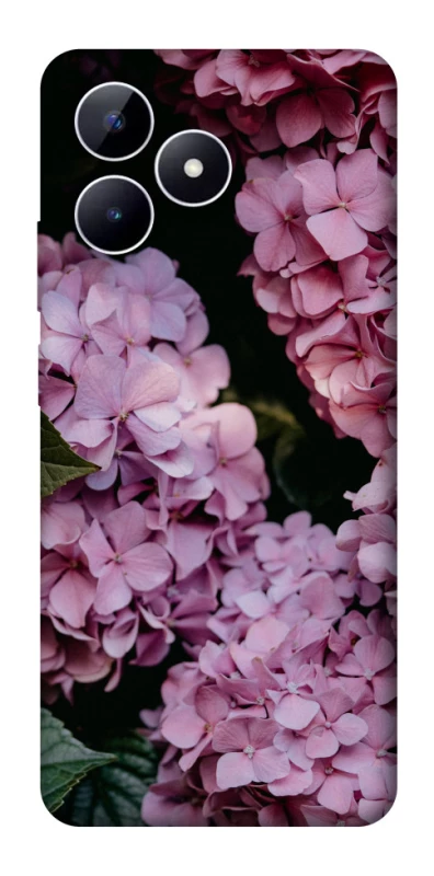 Чехол на Realme Note 50 5G Розовые гартензии фото 1 из 1