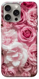 Чехол на Apple iPhone 15 Pro Max (6.7") Розовые цветы фото 1 из 1