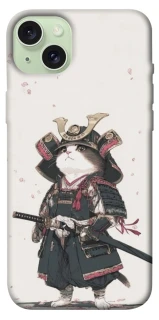 Чехол на Apple iPhone 15 Plus (6.7") Samurai Cat Warrior фото 1 из 1
