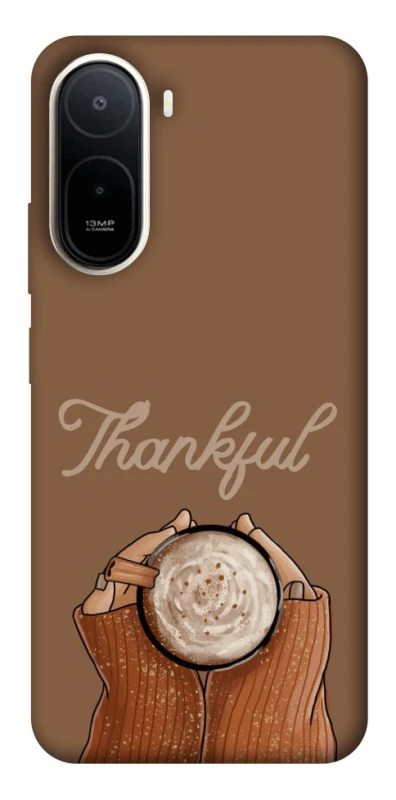 Чохол на Xiaomi Redmi A7 Pro 4G Thankful coffee фото 2 з 2