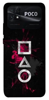 Чохол на Xiaomi Poco C40 Square Sentence фото 1 з 1