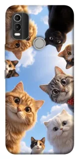 Чехол на Nokia C21 Plus Cats фото 1 из 1