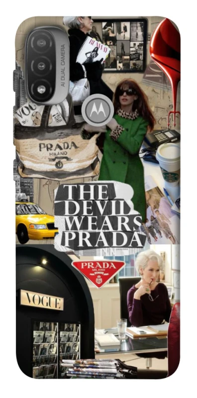 Чохол на Motorola Moto E20 Fashion collage ver.14 фото 1 з 1