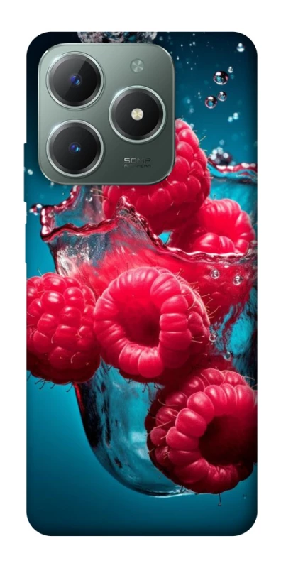 Чехол на Realme C61 Малинка в воде фото 1 из 1