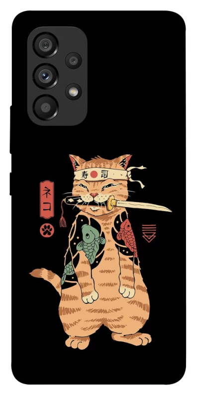Чохол на Samsung Galaxy A53 5G Кіт-самурай фото 1 з 1
