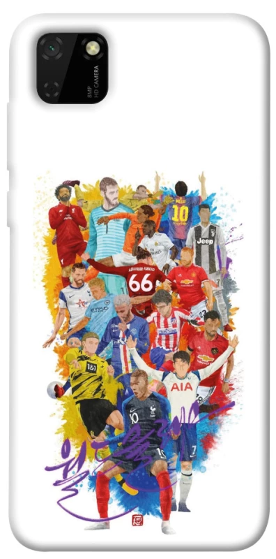 Чохол на Huawei Y5p Football Abstract v2 фото 1 з 1