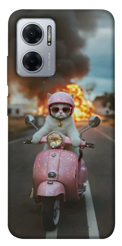 Чохол на Xiaomi Redmi Note 11E Exploding Kittens ver.3 фото 1 з 1