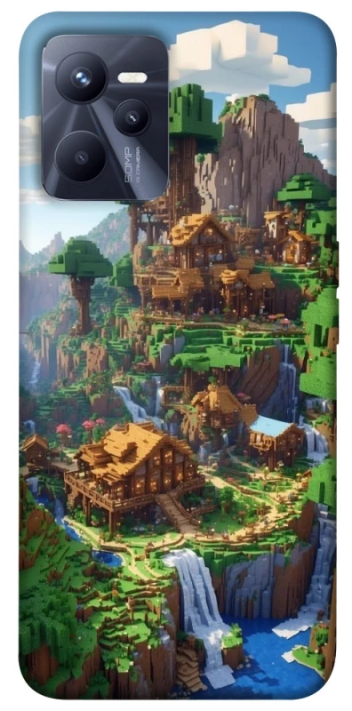 Чохол на Realme C35 Minecraft universe фото 1 з 1