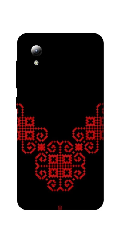 Чохол на ZTE Blade A3 (2019) Чорно-червона вишиванка фото 1 з 1