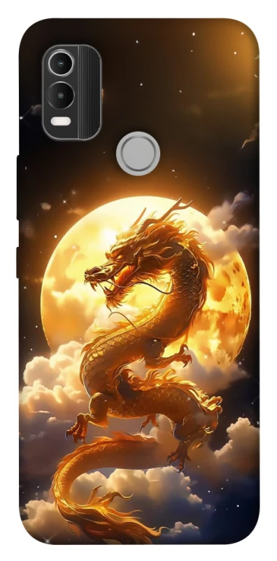 Чехол на Nokia C21 Plus Golden Dragon фото 1 из 1