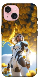 Чехол на Apple iPhone 15 (6.1") Cyber space girl ver.3 фото 1 из 1