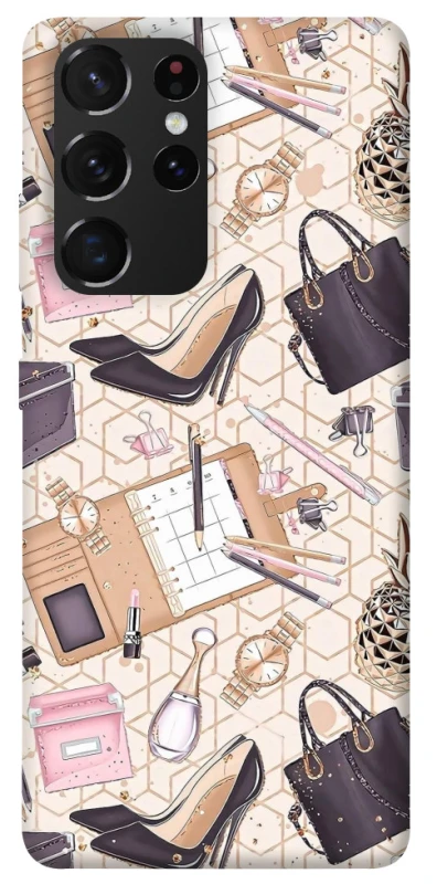 Чохол на Samsung Galaxy S21 Ultra Fashion collage ver.9 фото 1 з 1