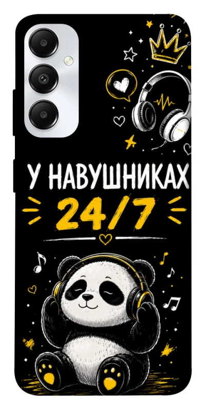 Чохол на Samsung Galaxy A05s У навушниках 24/7 фото 1 з 1