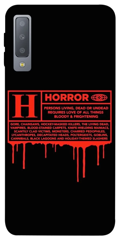 Чохол на Samsung A750 Galaxy A7 (2018) Horror Halloween фото 1 з 1
