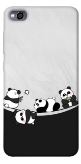 Чехол на Xiaomi Redmi 4a Four pandas фото 1 из 1