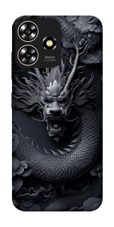 Чохол на ZTE Blade A73 4G black dragon фото 1 з 1