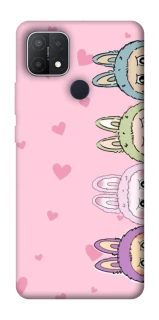 Чехол на Oppo A15s / A15 All Labubu 4 фото 1 из 1