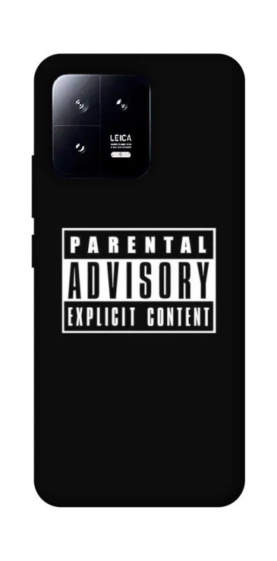 Чохол на Xiaomi 13 Parental Advisory Label фото 1 Чохол на Xiaomi 13 Parental Advisory Label фото 1 з 1