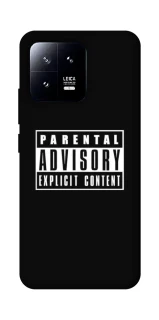 Чехол на Xiaomi 13 Parental Advisory Label фото 1 Чехол на Xiaomi 13 Parental Advisory Label фото 1 из 1
