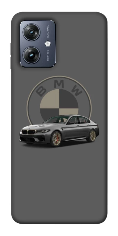 Чохол на Motorola Moto G54 BMW grey v2 фото 1 Чохол на Motorola Moto G54 BMW grey v2 фото 1 з 1