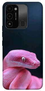 Чехол на TECNO Spark 8C Розовая Змея фото 1 из 1