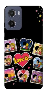 Чохол на Motorola Moto E15 Love is ver.2 фото 1 з 1