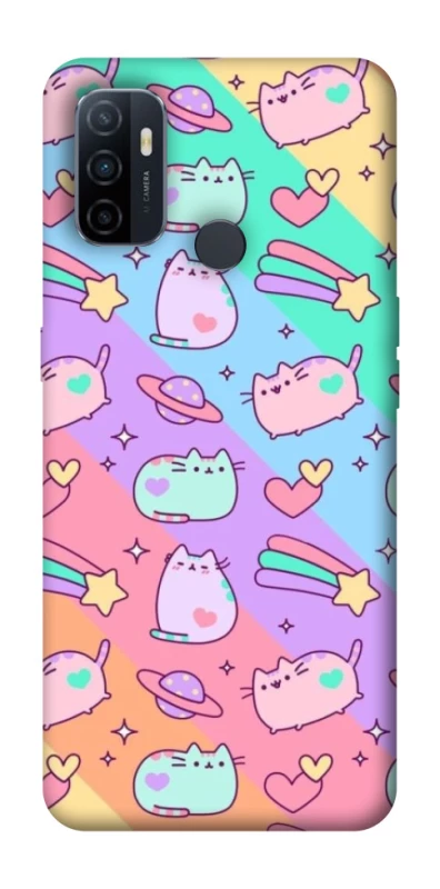 Чохол на Oppo A53 / A32 / A33 Cat Cute фото 1 з 1