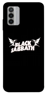 Чохол на Nokia G42 Black Sabbath logo ver.2 фото 1 Чохол на Nokia G42 Black Sabbath logo ver.2 фото 1 з 1