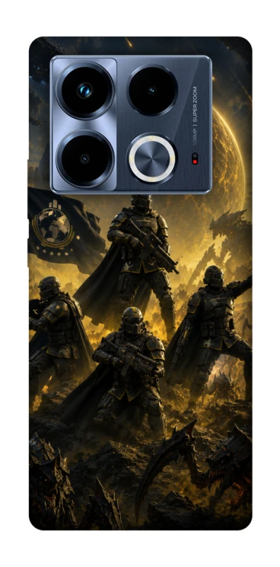 Чохол на Infinix Note 40 4G HELLDIVERS ver.2 фото 1 з 1