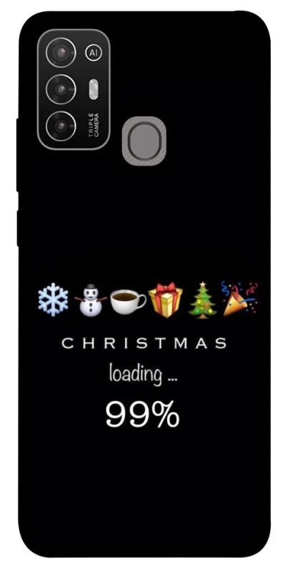 Чехол на ZTE Blade A52 Christmas Loading фото 1 из 1
