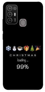 Чехол на ZTE Blade A52 Christmas Loading фото 1 из 1
