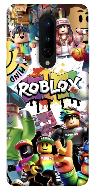 Чохол на OnePlus 8 Roblox Characters Collage фото 1 з 1