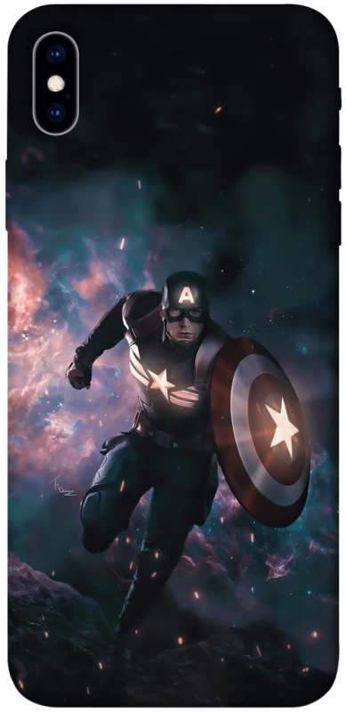 Чохол на Apple iPhone XS Max (6.5") Captain America фото 1 з 1