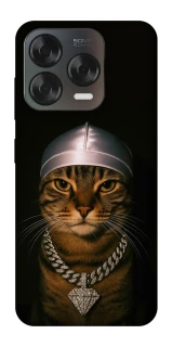 Чехол на ZTE Blade V70 Design Cat in Bling фото 1 из 2