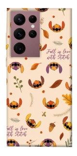 Чехол на Samsung Galaxy S22 Ultra Fall in love with Stitch фото 1 Чехол на Samsung Galaxy S22 Ultra Fall in love with Stitch фото 1 из 1